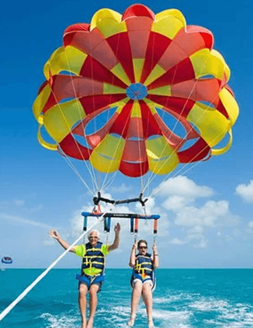 High-Flying Ocean Parasailing Adventure