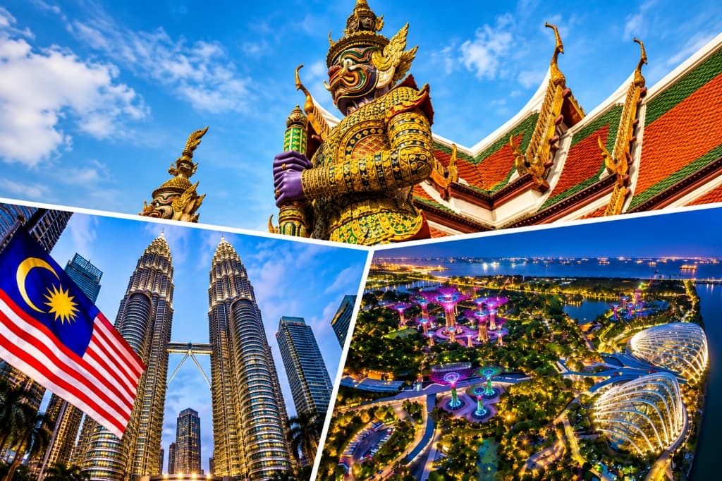 Thailand Malaysia Singapore - 08 Nights and 09 Days Trio